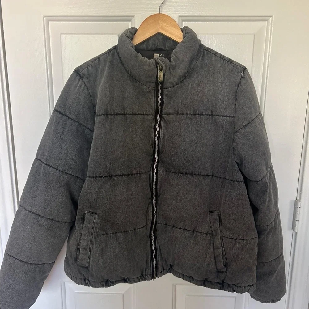 Marc New York Dark Gray Puffer Jacket - Picture 3 of 7
